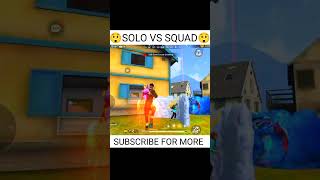 Solo Vs Squad clutch ? Garena Free Fire freefire  trending viralvideo solovssquad shortsfeed