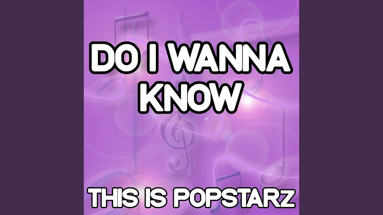 Do I Wanna Know (Instrumental Version) YouTube