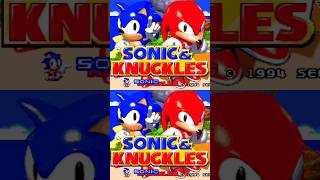 SONIC & KNUCKLES #sega #sonicthehedgehog #retrogaming #videojuegos #gaming #retro #infancia