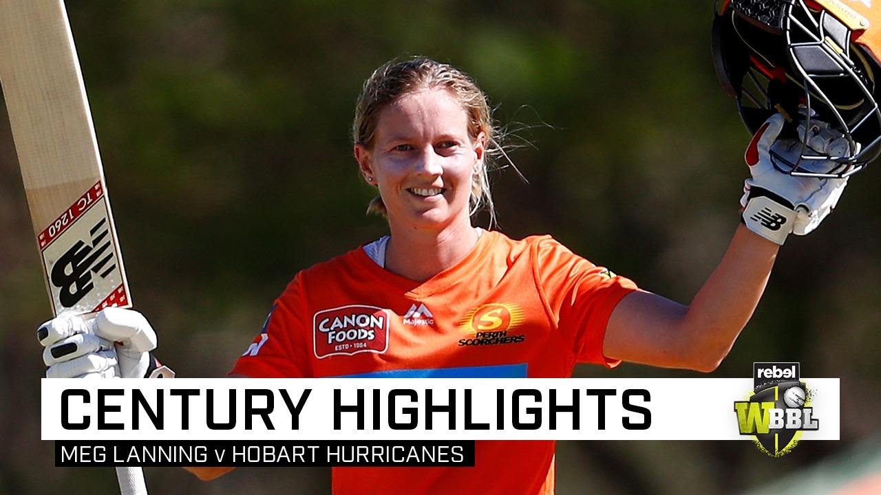 Mighty Meg mauls Hurricanes for maiden WBBL ton