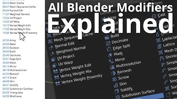 All Blender 2.8 modifiers explained. (updated)