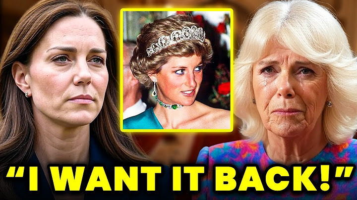 Queen Camilla ENRAGED After Kate CAUGHT Wearing Diana’s Most Treasured Heirloom