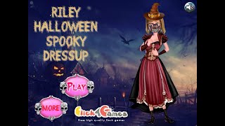 Riley Halloween Spooky Dressup (Games For Girls) @GirlsPrincess screenshot 3