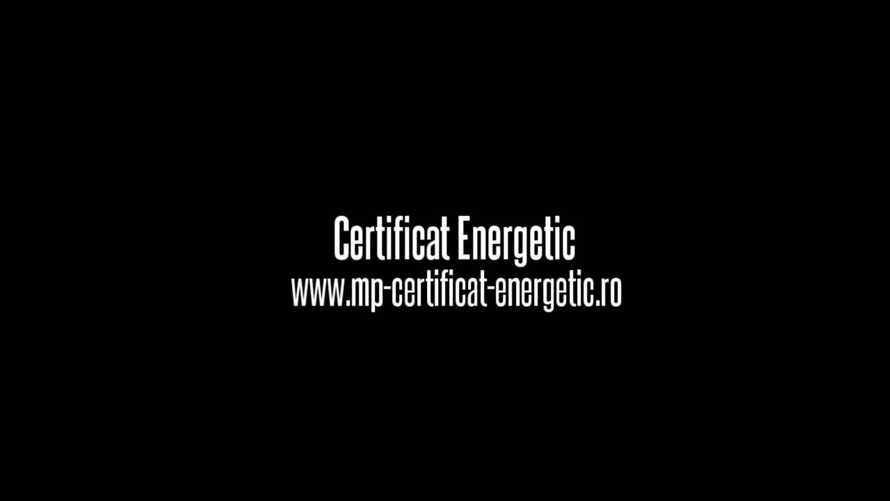 Certificat Energetic