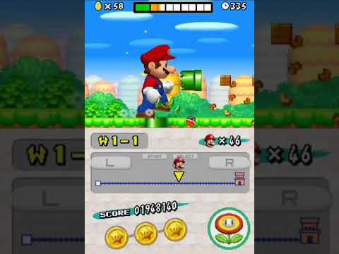 PERFECT MEGA MUSHROOM RUN IN NEWSUPERMARIOBROSDS 1 1 MARIO 2DMARIO NINTENDO NOSTALGIA