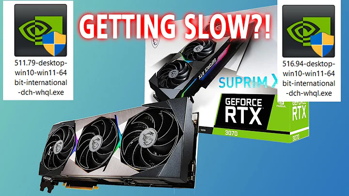 Fix NVIDIA Driver 516.94 RTX Problem Performance Issue, Framedrops and Stutters (Game Ready)