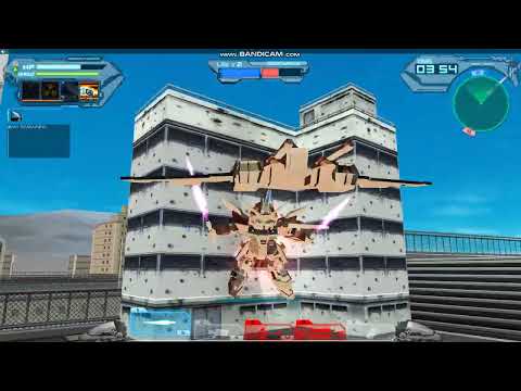 [SDGO] SD高達Online 無限正義高達(彌賽亞戰役) 精彩重現腳刃踢爆命運經典攻擊場面 l Infinite Justice Gundam (Final Battle Version)