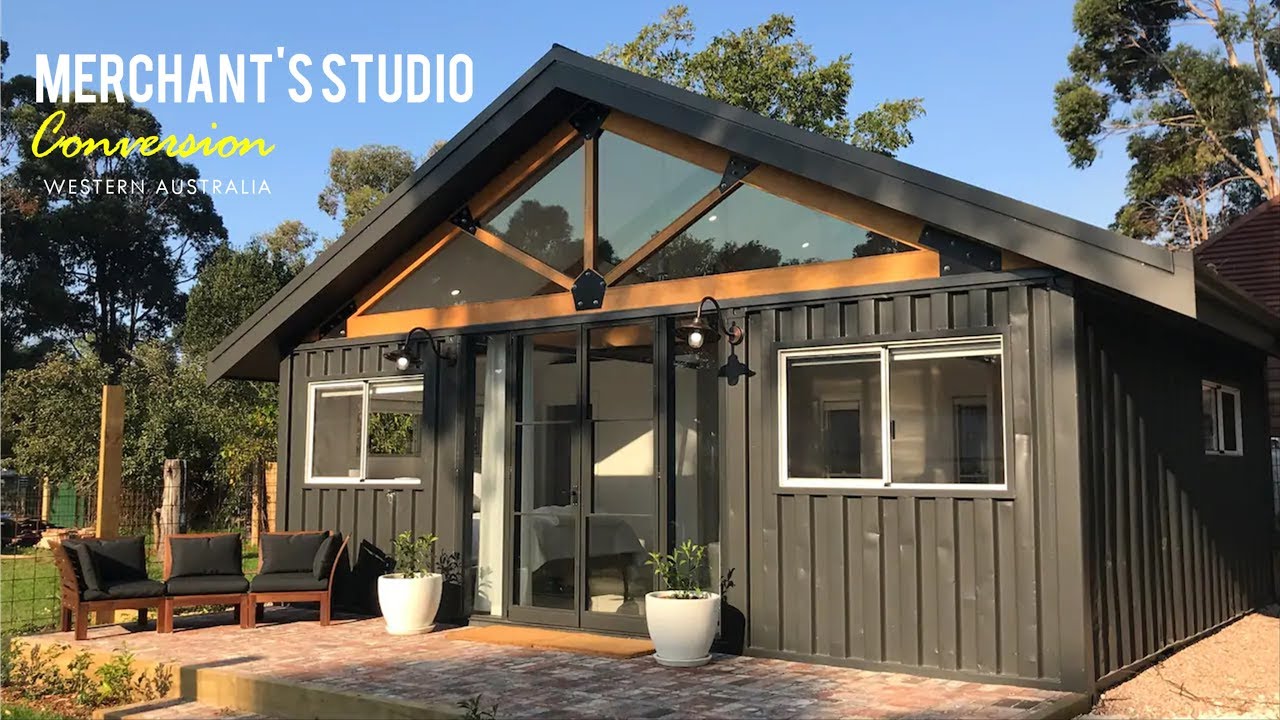 Merchant s Studio Container Conversion In Margaret River YouTube Merchant s Studio Container Conversion In Margaret River YouTube