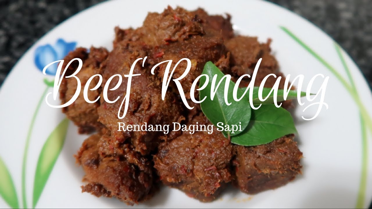 INDONESIAN BEEF RENDANG RENDANG SAPI - YouTube