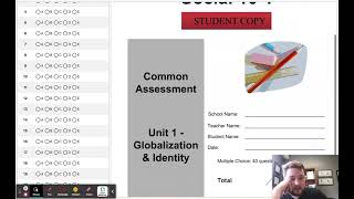 Social 30-1 ZipGrade: Student Online Submission