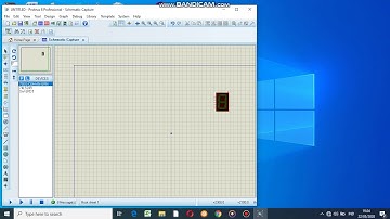 seven segment common anoda green, IC 74LS249 menggunakan proteus 8