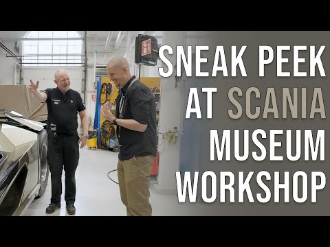 SCS On the Road - Scania Museum Workshop