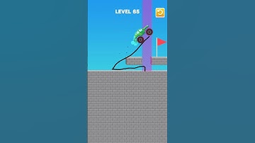 Draw Bridge Puzzle Game Level 65 #shorts