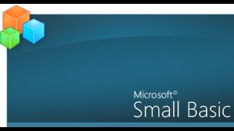 Small Basic ile Kodlama Dersleri 1: Tanıtım ve Kurulum