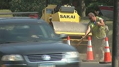 Driving Through Road Construction 