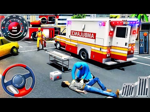 911 Emergency Rescue Service Simulator: Doctor, Policeman, Firefighter Rescuers - Android GamePlay