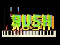 RUSH ABCC#DEbEFG (Tuned to E Minor)