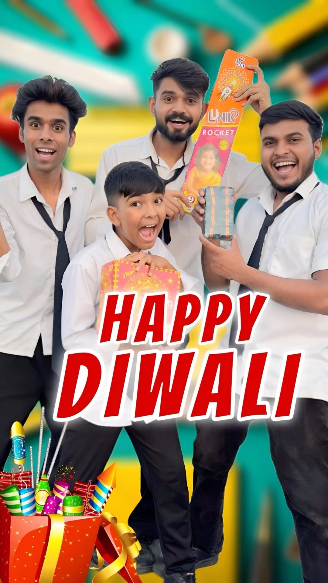 किसका बम तेज फूटेगा ?? #comedy #jagga #funny #aaganwadikebacche #trending #shorts #happydiwali