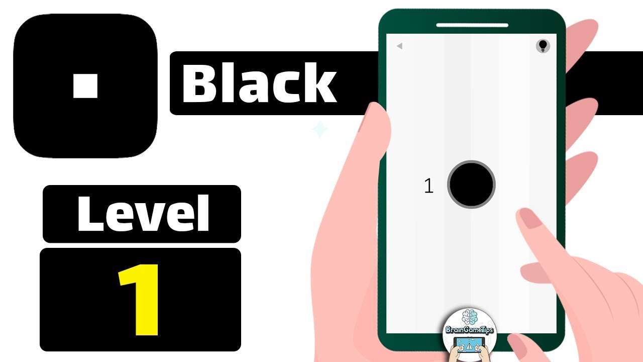 black (game) - Game - Level 1 Solution
