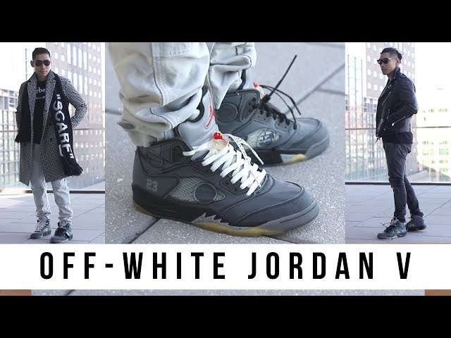 how to style jordan 5 off white｜TikTok Search