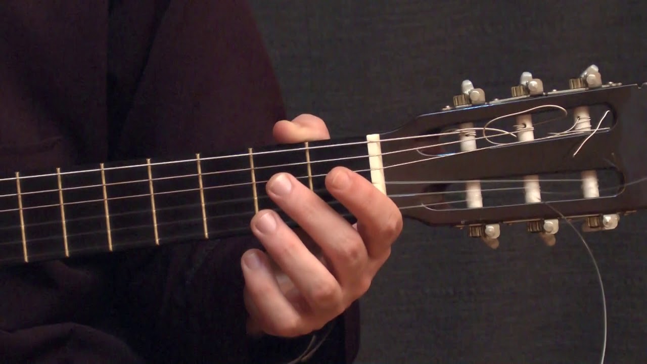 Gitara 42 - C dur skala i C dur akord gradnja - YouTube