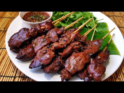 กับข้าวกับปลาโอ 453 : ตับไก่ปิ้ง ข้าวเหนียวร้อนๆ