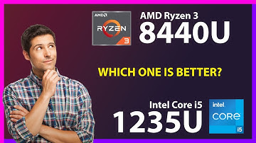 AMD Ryzen 3 8440U vs INTEL Core i5 1235U Technical Comparison