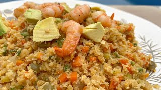 ARROZ FRITO DE COLIFLOR | ALE DE NAVA