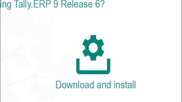 Upgrading to Tally ERP 9 Release 6