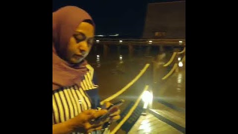 Waterland Ade Irma di malam hari 😍