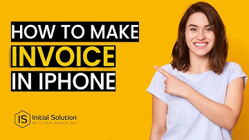 How to make invoice on iPhone 2024 | Initial Solution