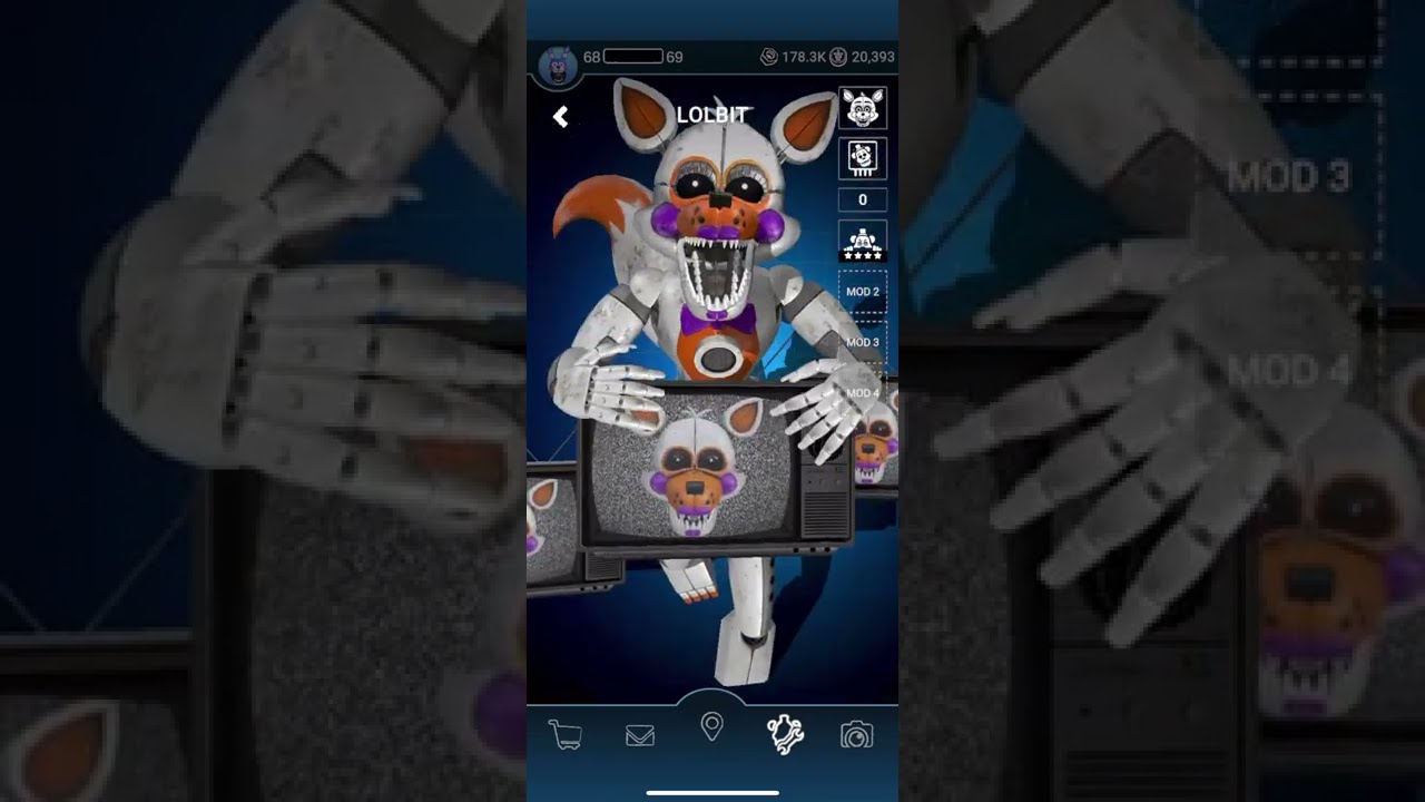 Lolbit New Mechanics in FNAF AR (Mod)