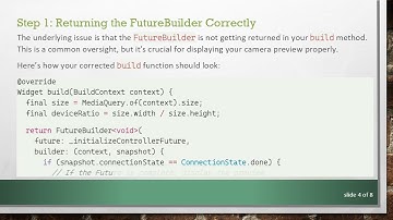 How to Fix Flutter’s StoryCamera Null Widget Issue