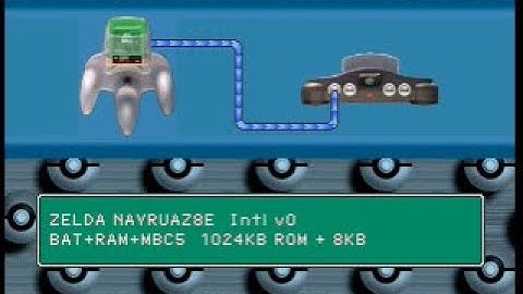 Playing GB on the N64 using Transfer Pak like Super GameBoy on the SNES/SFC