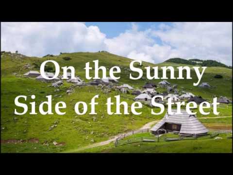 Billie Holiday On The Sunny Side Of The Street Lyrics Youtube