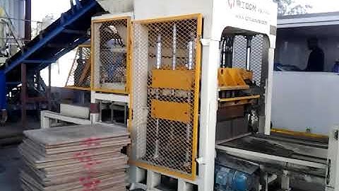 QGM QT6 Hollow Block Making Machine in Durban, South Africa