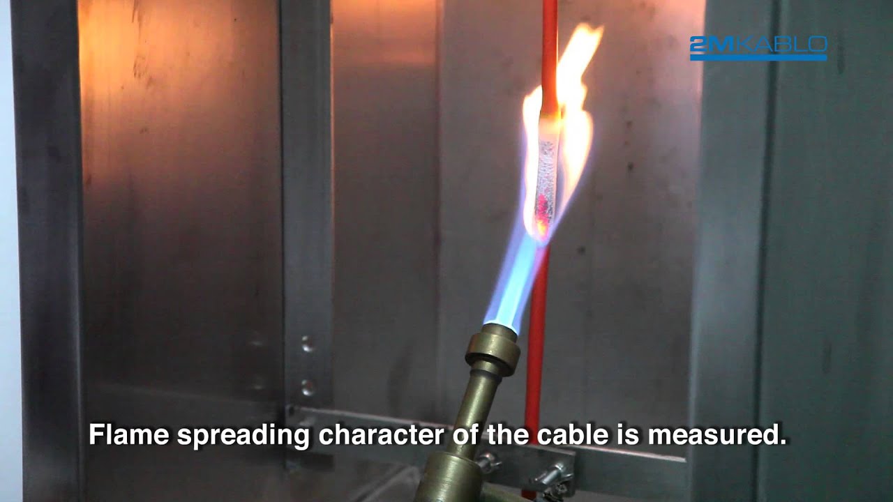 Vertical Flame Test For Single Cable YouTube Vertical Flame Test For Single Cable YouTube