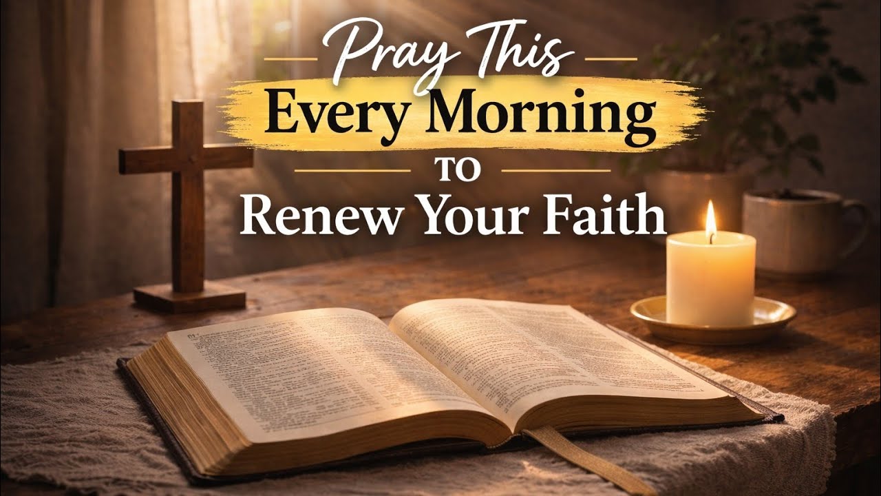 Утренняя молитва для обновления веры | Начните свой день с силы и доверия к Богу