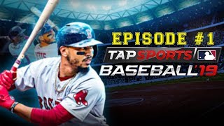 MLB Tap Sports Baseball 2019 Walkthrough Episode 1 - Tutorial + First Innings iOS screenshot 4