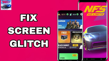 How To Fix And Solve Screen Glitch On Nfs No Limits App | Final Solution
