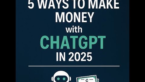 5 Ways to Make Money with ChatGPT in 2025 (Beginner Friendly)