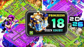 New! TH18 Progress Base and Showcase Base with Link! COC TH18 Funny Troll Base 2026 screenshot 1