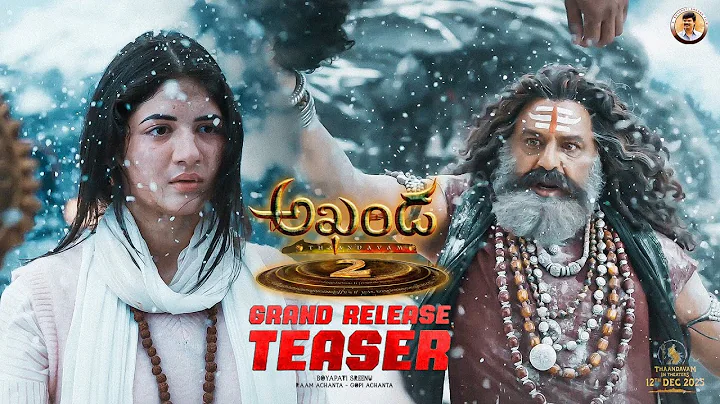 Akhanda 2 Grand Release Teaser | Nandamuri Balakrishna | Boyapati Srinu | Thaman S