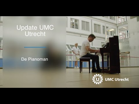 De pianoman van het UMC Utrecht