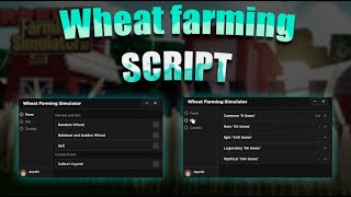 Wheat farming simulator - script ROBLOX Autofarm wheat