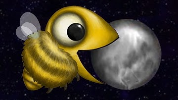 BEE EATS MOON!!! - Full Bee Segment - Tasty Planet Forever | Ep 4