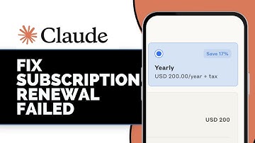 How To Fix Claude AI Subscription Renewal Failed (Solved)