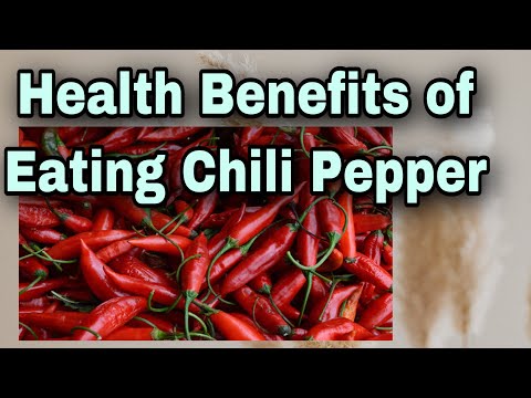 Chili pepper 101: Nutritional facts and health benefits #chilipepperhealthbenefits #naturalfood