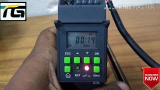 Lighting timer and its parameters