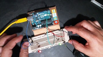 LED CONTROLADO POR PULSADOR (2) MEDIANTE ARDUINO